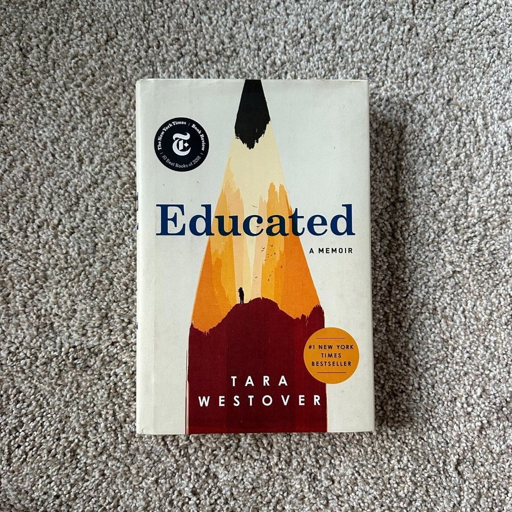 educated: a memoir by tara westover 📚 hardcover
